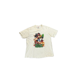White Supreme Tee - L