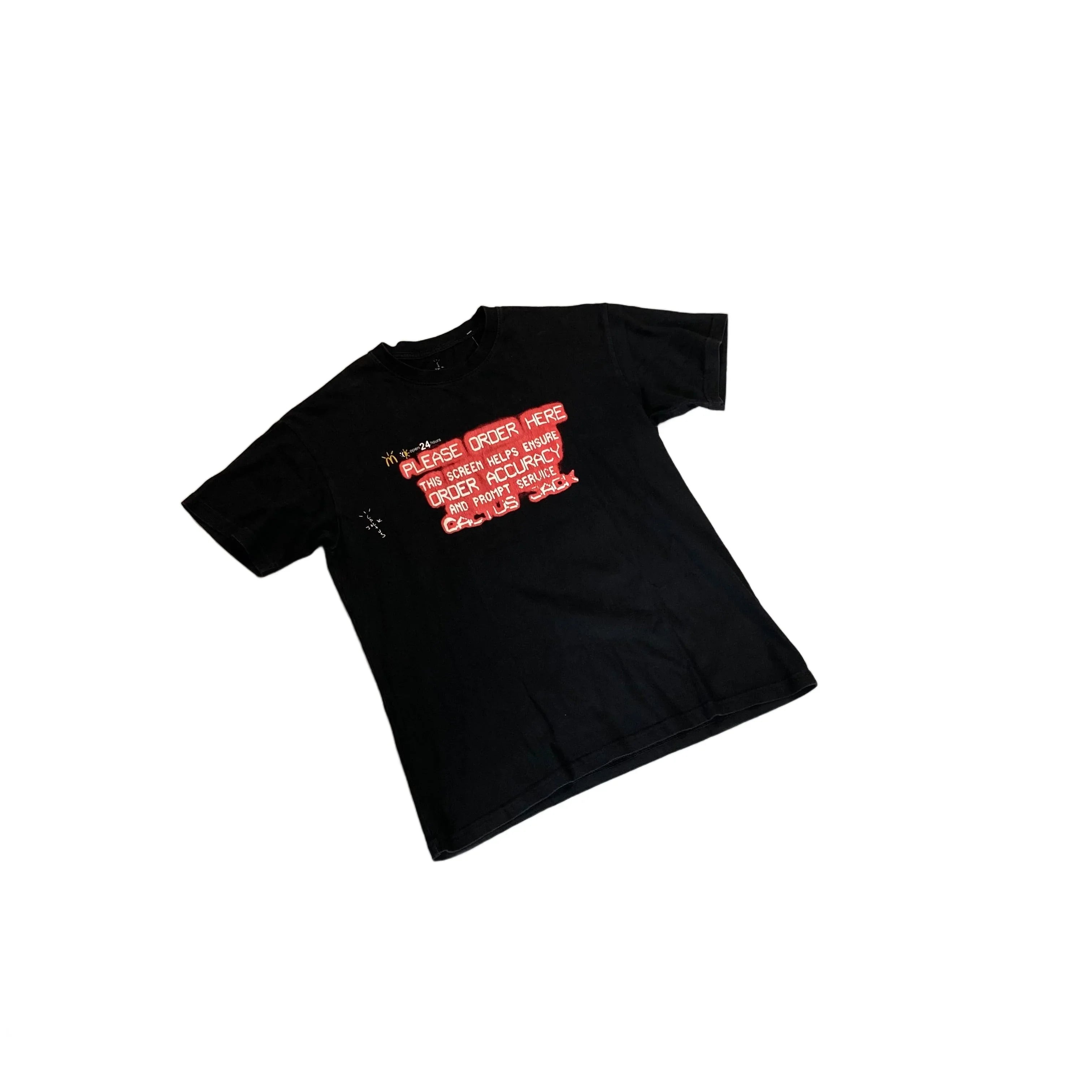 Black Travis Scott Tee - L