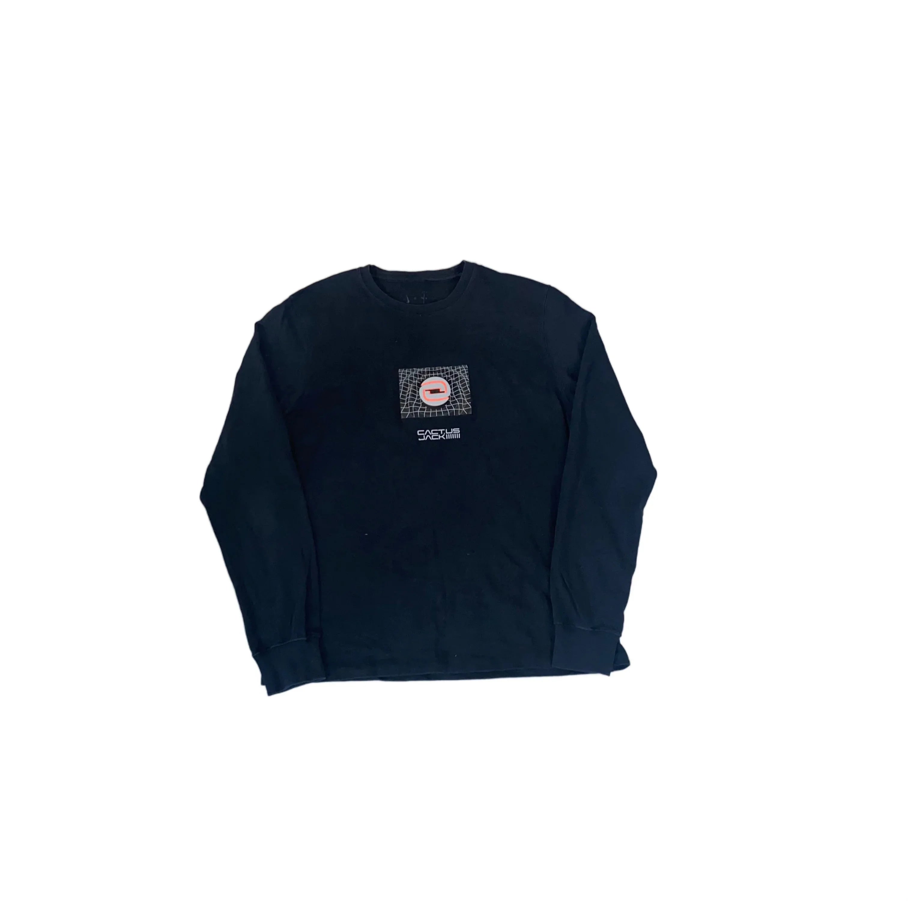 Black Travis Scott Long Sleeve Tee - XL