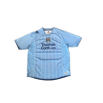 2007 - 08 Manchester City Home Shirt - XL