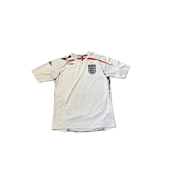 2007 - 09 England Home Shirt - M