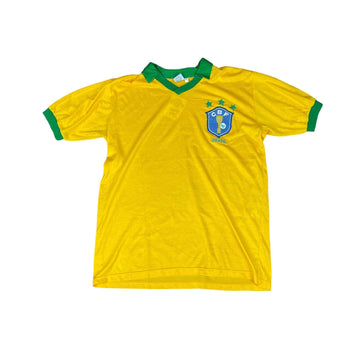 1985-88 Yellow Brazil Kit - Large - The Streetwear Studio