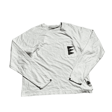 White Kapital Long Sleeve Tee - L