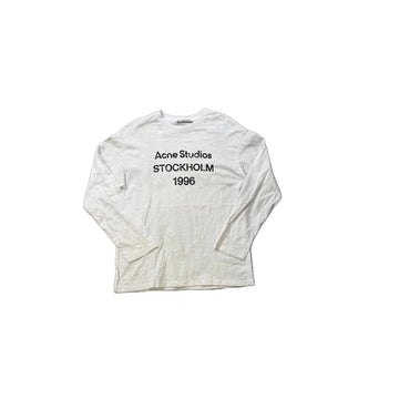 White Acne Studios Long Sleeve Tee - S