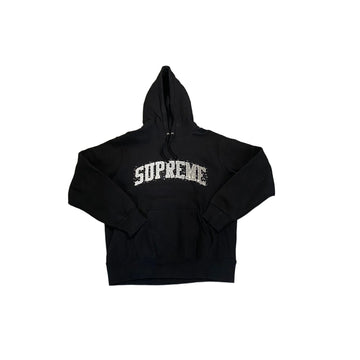 Black Supreme Hoodie - L