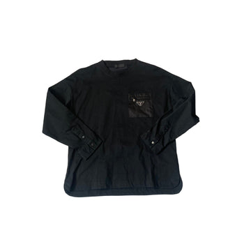 Black Prada Long Sleeve Tee - L