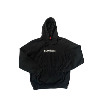 Black Supreme Hoodie - L