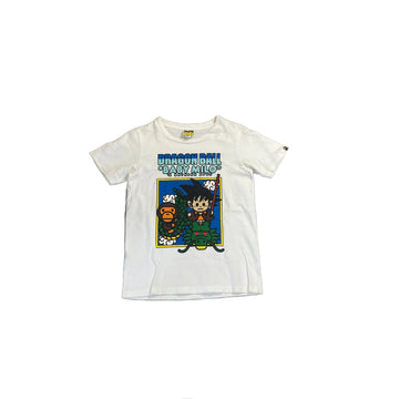 White A Bathing Ape (BAPE) x Dragon Ball Z Tee - S