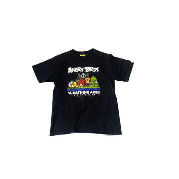 Black A Bathing Ape (BAPE) x Angry Birds Tee - M
