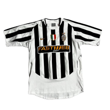 2003 - 04 Juventus Home Shirt - M