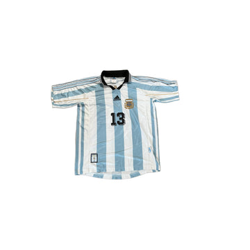 1998 - 99 Argentina Home Shirt - M