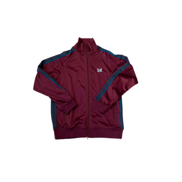 Burgundy Needles Jacket - M