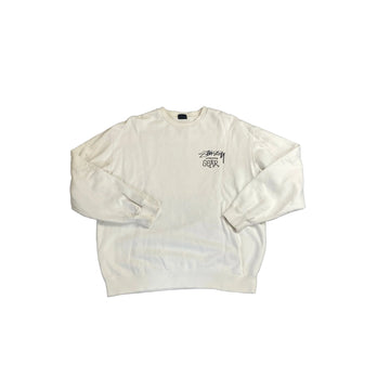 White Stussy Sweatshirt - M