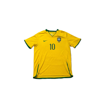 2006 Brazil Home Shirt - XL