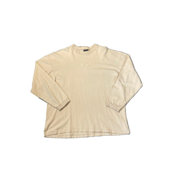 Cream Oakley Long Sleeve Tee-/ Sweatshirt - M