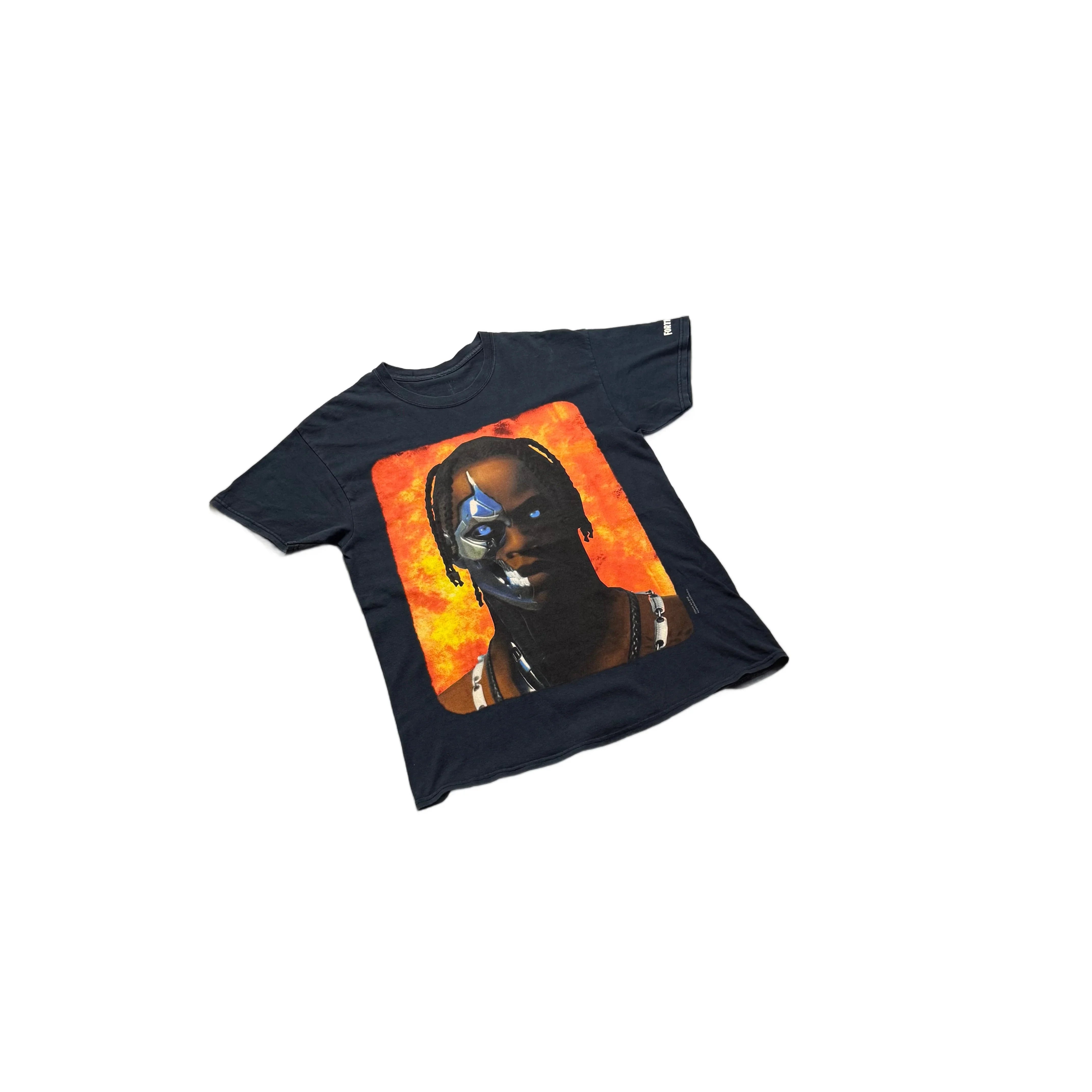 Black Travis Scott Tee - M