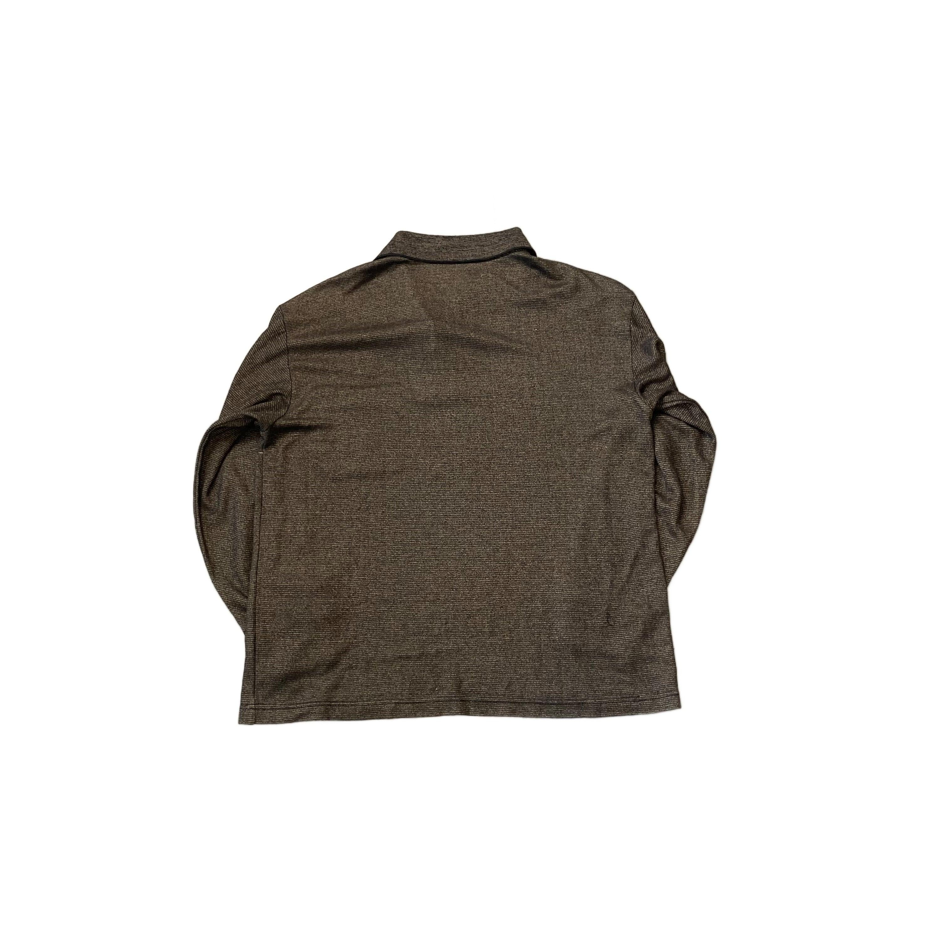 Vintage Yves Saint Laurent (YSL) Long Sleeve Polo Shirt - L