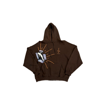 Brown Travis Scott Hoodie - S