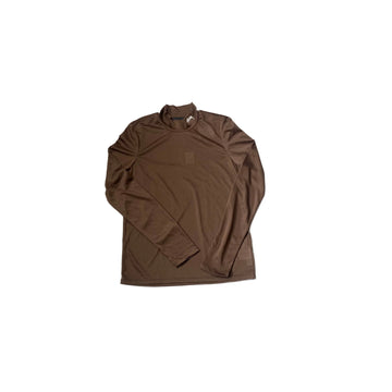 Brown Stussy Long Sleeve Tee - S