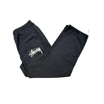 Black Nike x Stussy Nylon Joggers - L