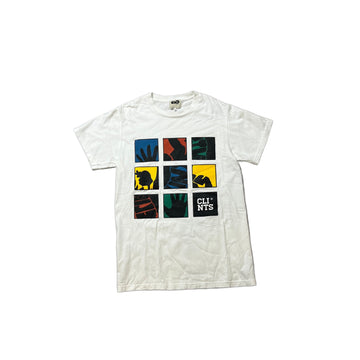 White Clint's Tee - S