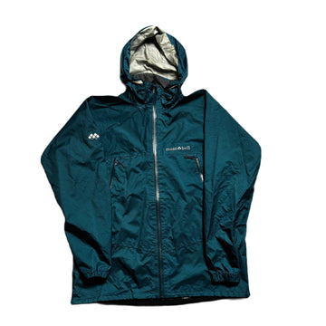 Vintage Green Montbell Waterproof Jacket - M