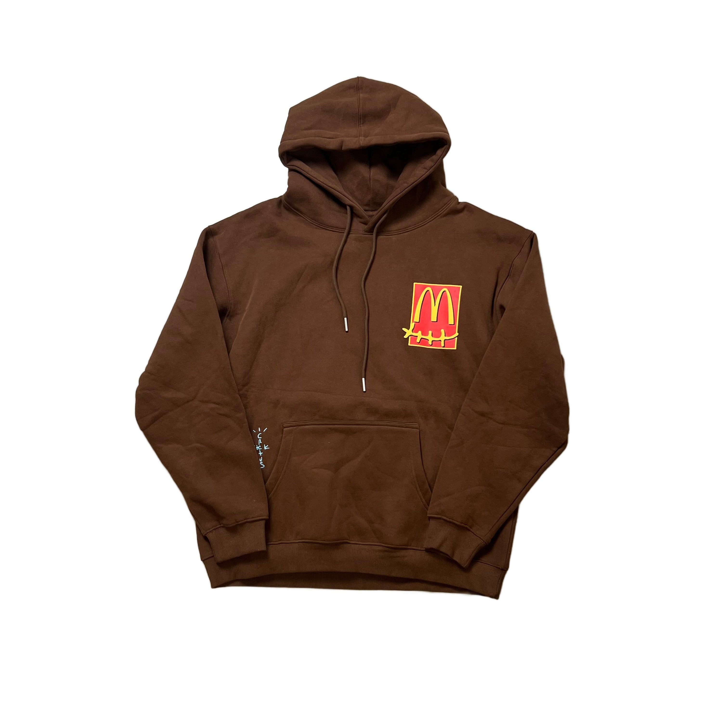 Brown Travis Scott Hoodie - M