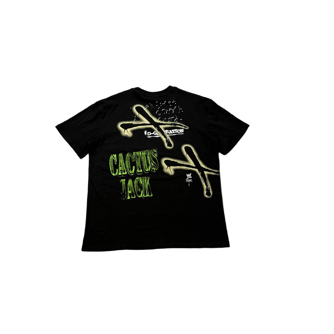 Black Travis Scott x WWE Tee - XL