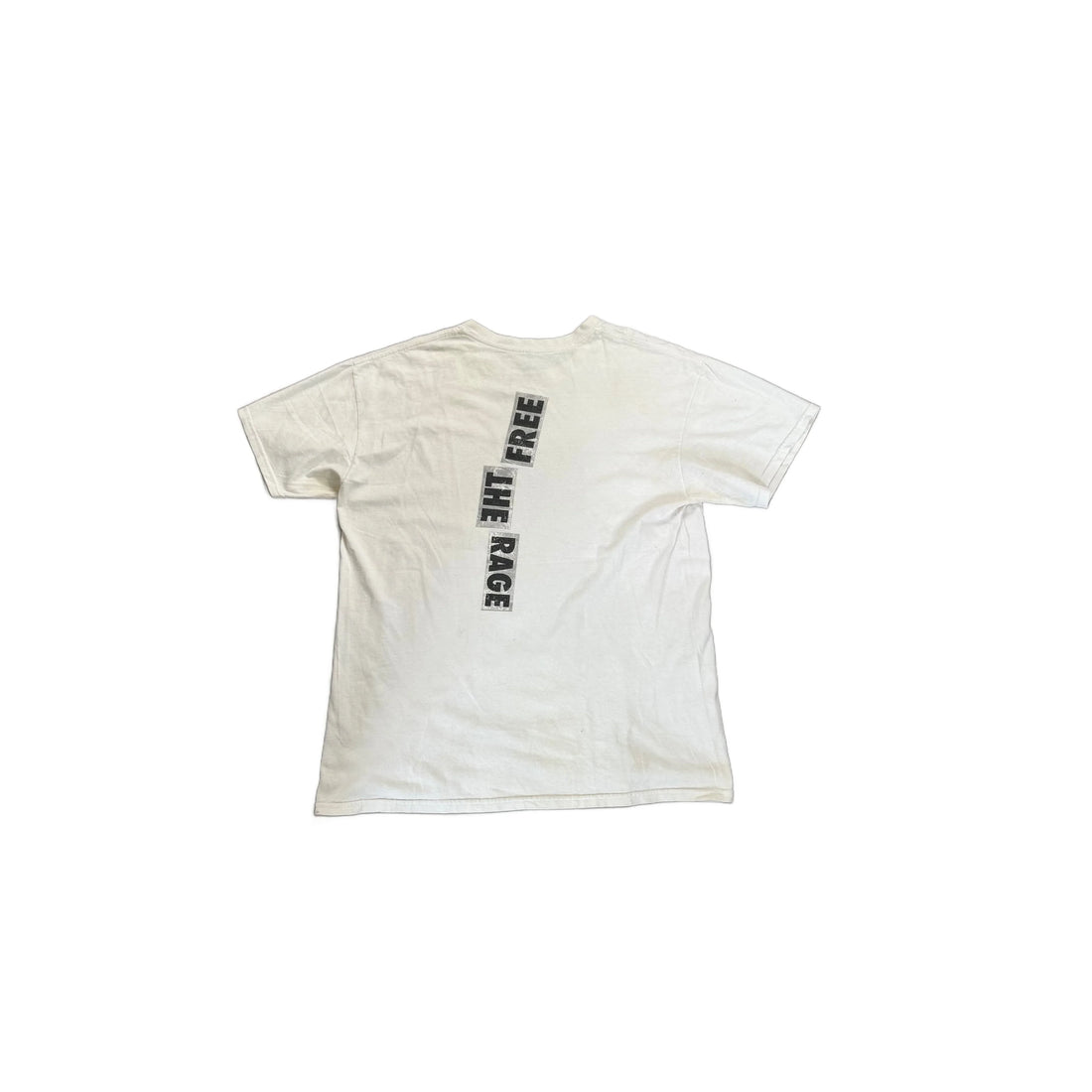 White Travis Scott Tee - L