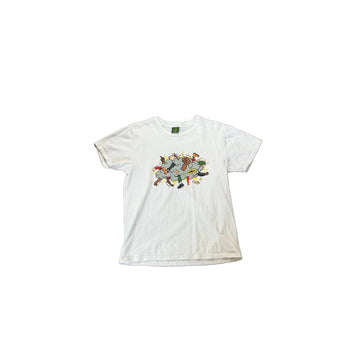 White Corteiz Tee - L