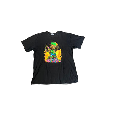 Black Supreme Tee - L