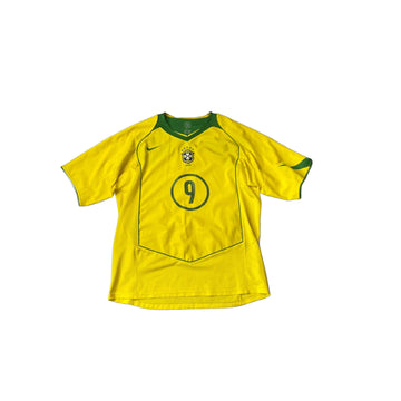 2004 - 06 Brazil Home 'Ronaldo' Shirt - XL