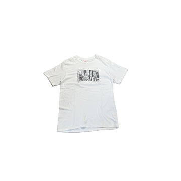 White Supreme Tee - M