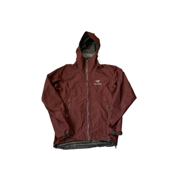 Burgundy Arc'Teryx Gore-Tex Jacket - S
