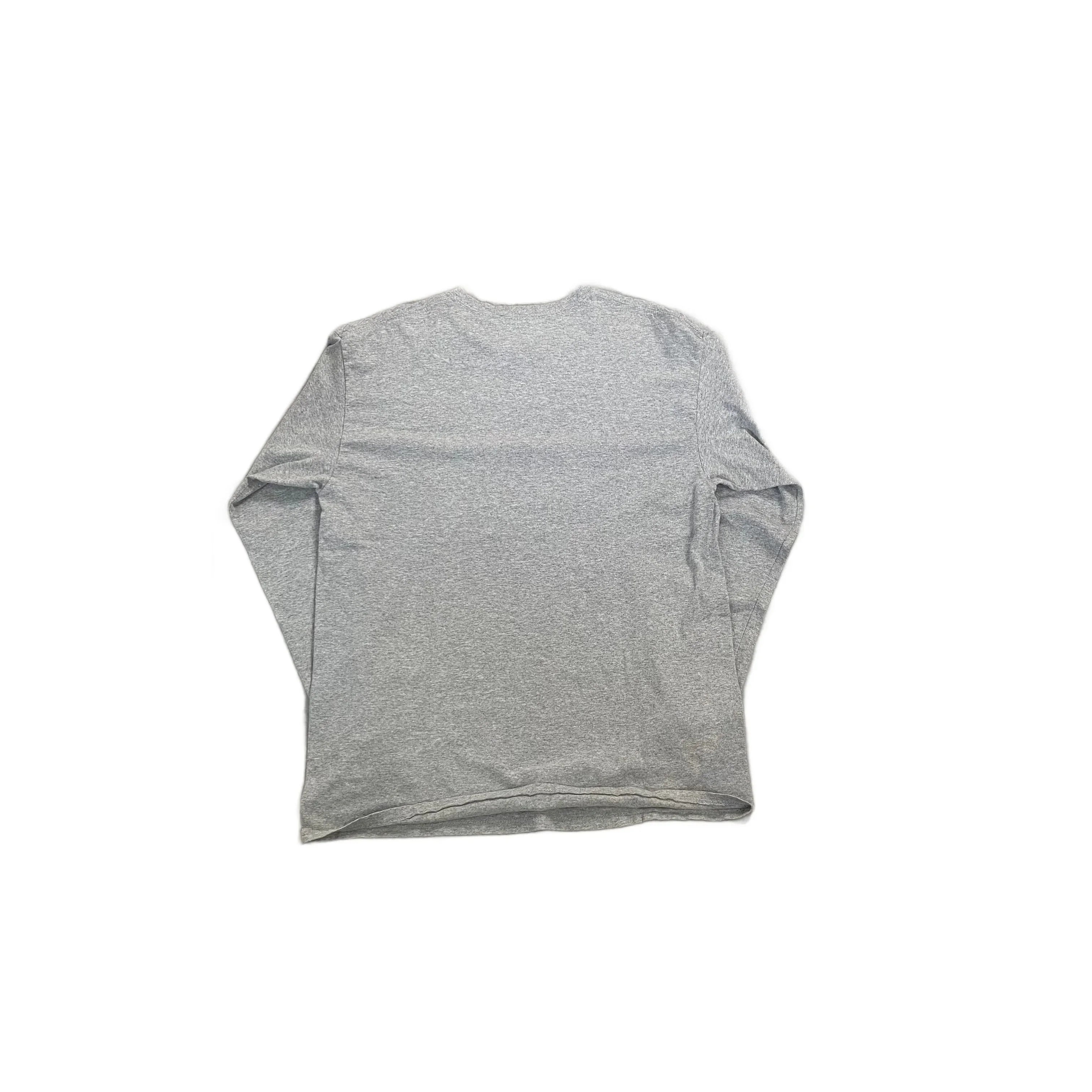 Grey Travis Scott Long Sleeve Tee - M