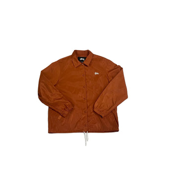 Orange Stussy Jacket - M