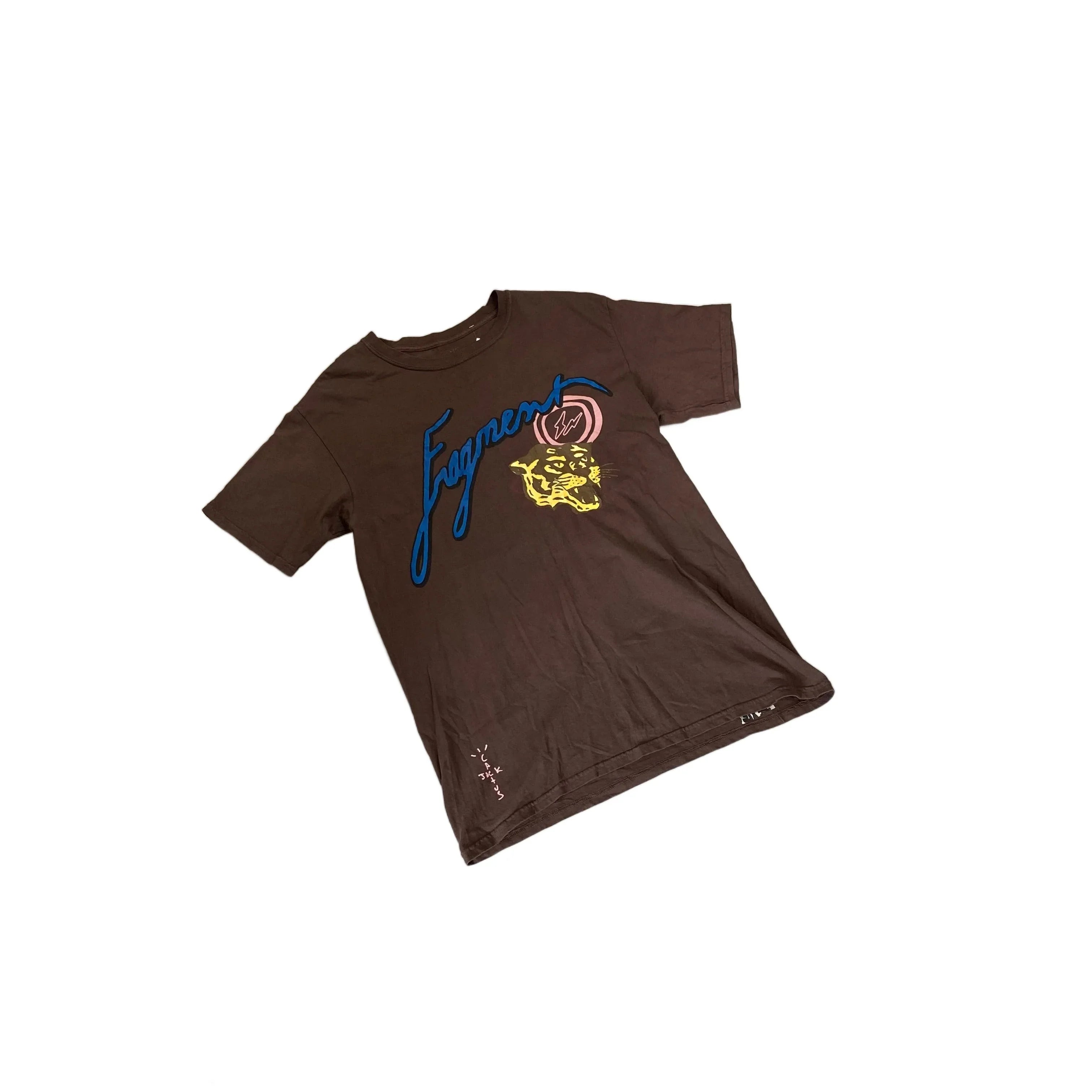 Brown Travis Scott Tee - L