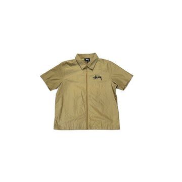 Stussy Zip Up Shirt - M