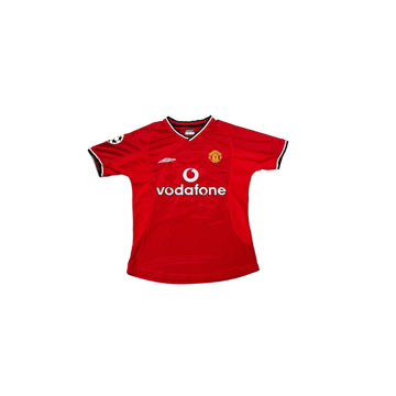 2000 - 02 Manchester United Home 'Solskjaer' Shirt - S