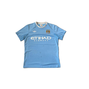 2009 - 10 Manchester City Home Shirt - L