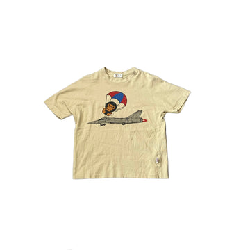 Beige A Bathing Ape (BAPE) Tee - L (Recommended Size - S)