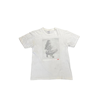 White Supreme Tee - M