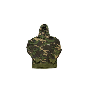 Camo Stussy Hoodie - S