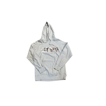 Grey Supreme Hoodie - L