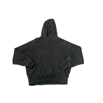 Black Fear of God Essentials Hoodie - M