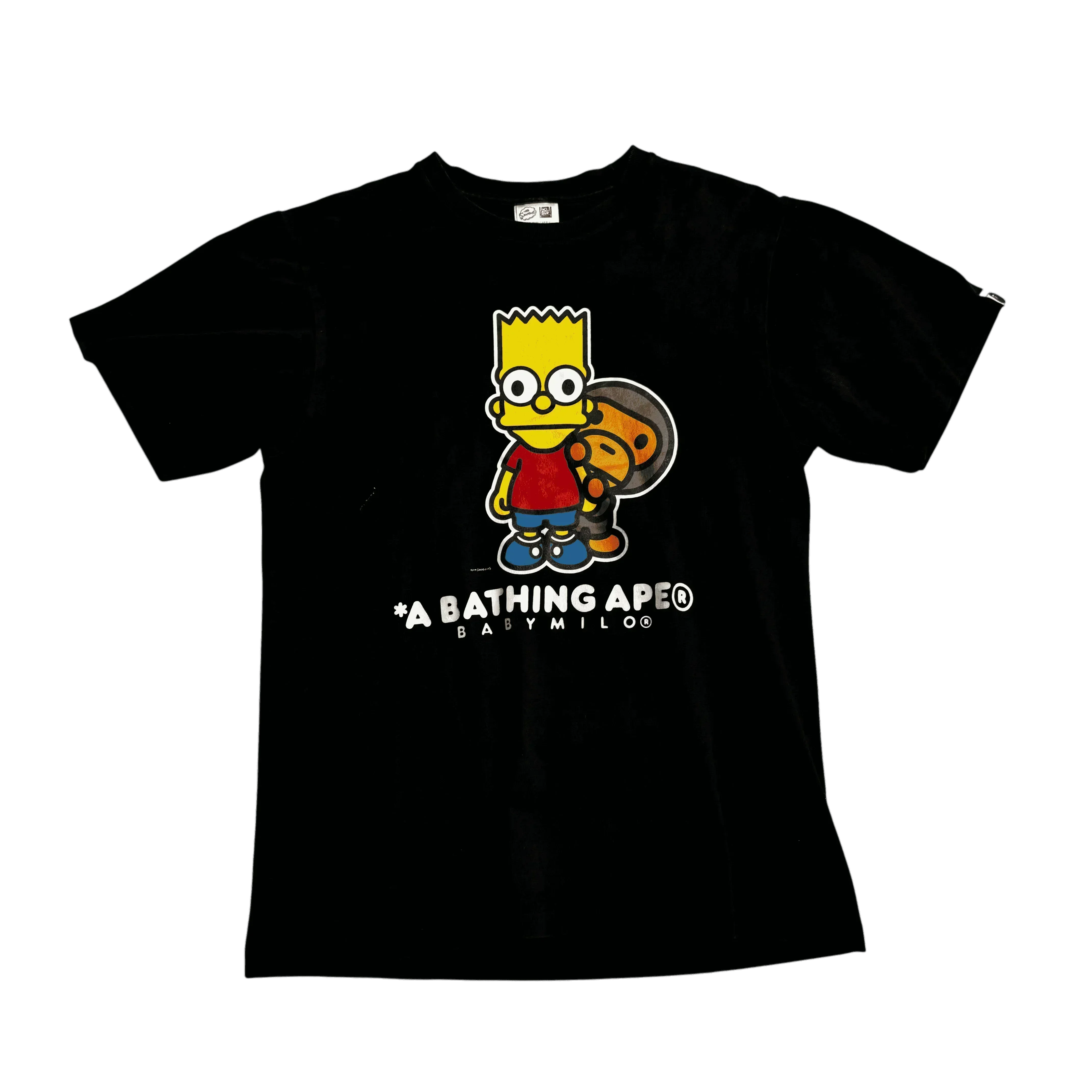 Black A Bathing Ape (BAPE) x The Simpsons Tee - M