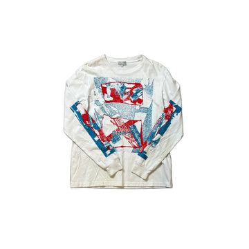White Cav Empt Long Sleeve Tee - L