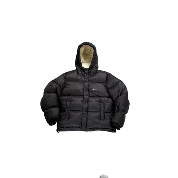 Black Corteiz Bolo Puffer Coat - M