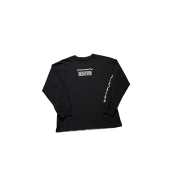Black Travis Scott Long Sleeve Tee - XL