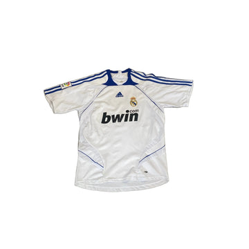 2007 - 08 Real Madrid Home Shirt - L